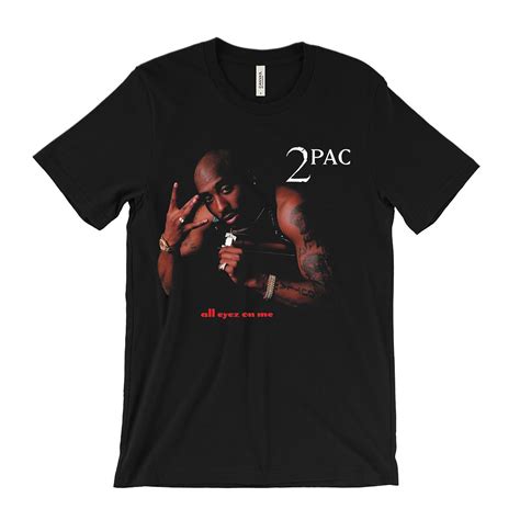 2pac All Eyez On Me T Shirt B Side Clothing