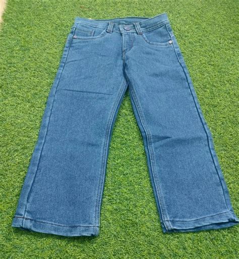 Plain Men Straight Fit Denim Jeans Blue At Best Price In New Delhi