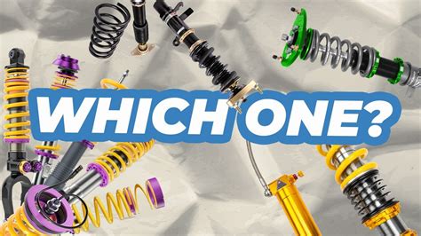 How To Select The Right Coilovers Youtube