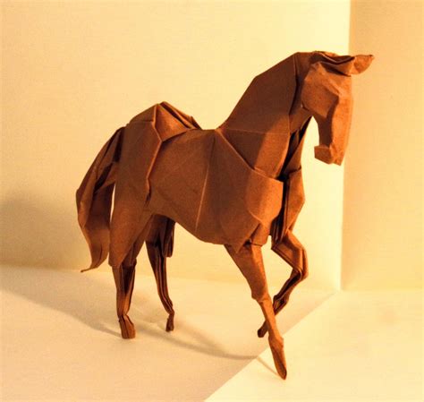 origami horse from a square by Paulorigami on DeviantArt