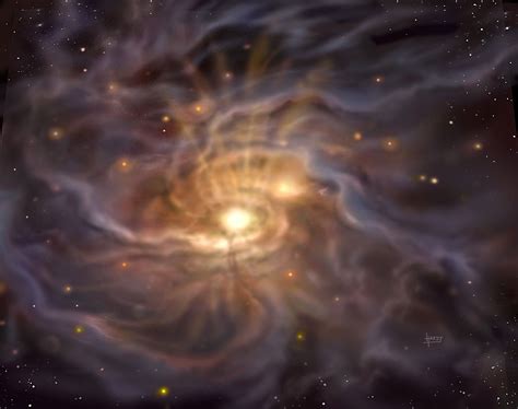 Astronomers Witness Birth Of Milky Way S Most Massive Star Milky Way