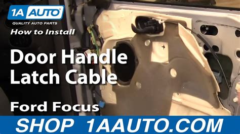 How To Install Replace Door Handle Latch Cable Ford Focus 00 03 1AAuto