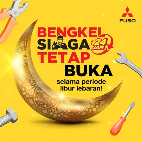 FUSO Bengkel Siaga 24 Jam Tetap Layani Konsumen Saat Libur Lebaran 2024