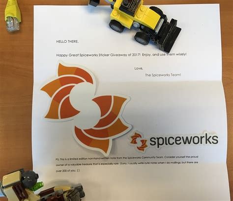 New Spiceworks Stickers Water Cooler Spiceworks Community