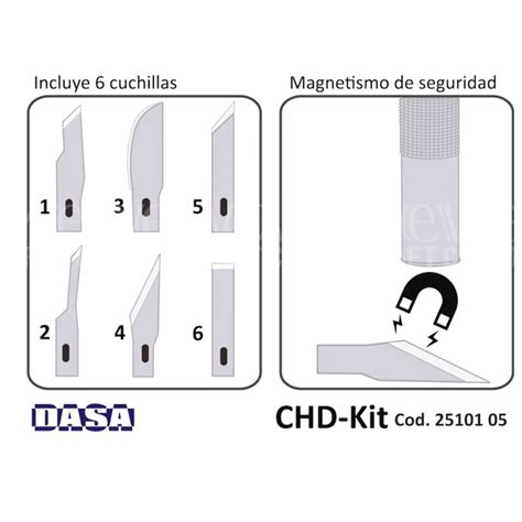 Kit Cutter Tipo Bisturi Con 6 Cuchillas Diferentes