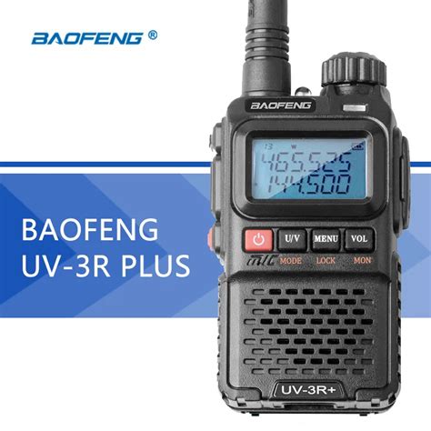 Baofeng UV 3R Plus Walkie Talkie Portable UHF VHF UV 3R CB Radio VOX