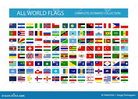 World Flags Country Flags Of The World Stock Vector Illustration Of Images