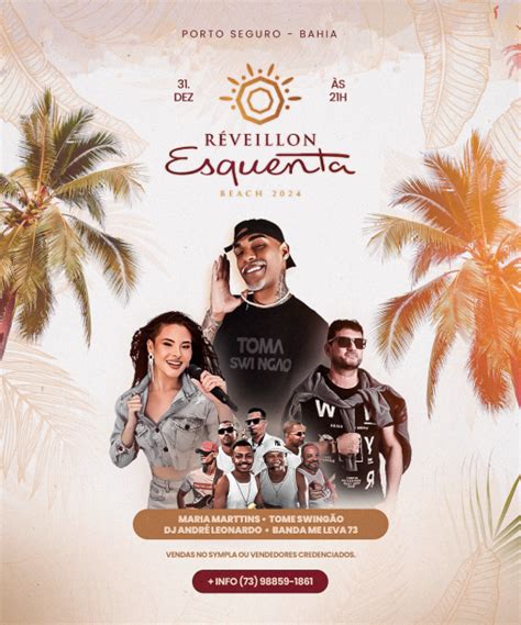 PORTO SEGURO RÉVEILLON ESQUENTA BEACH CLUB 2024 em Porto Seguro 2023