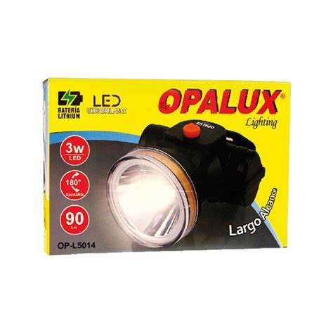 Linterna Frontal Recargable W Op L Opalux Opalux