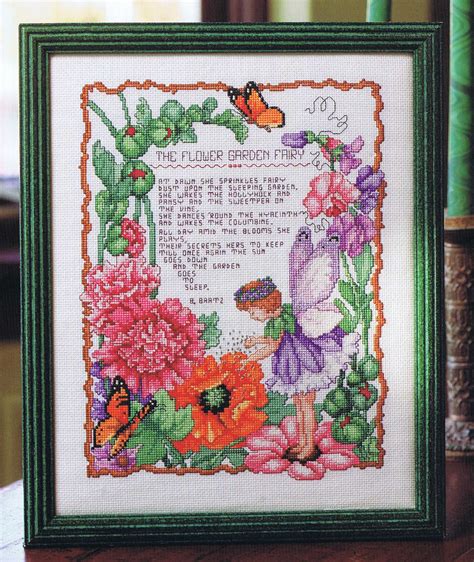 Kooler Design Studio Flower Garden Fairy Cross Stitch Pattern 123stitch