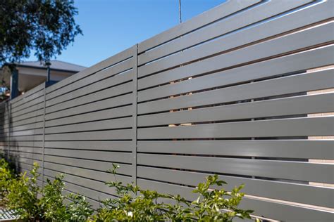 Custom Slat Fencing In Brisbane Horizontal Slat Fencing And Screens