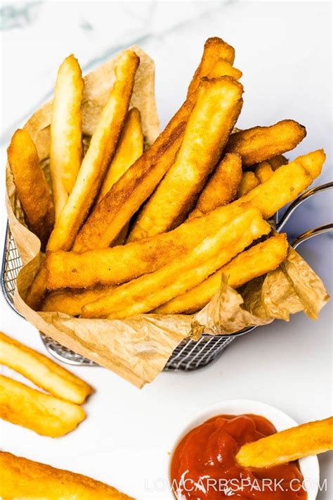 Best Ever Crispy Keto French Fries - Only 3g net carbs