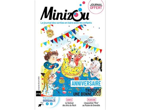 Minizou Le journal des sorties en Isère avec les enfants Minizou