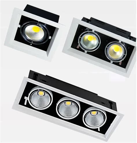 Pcs White High Quality Surface Mounted Adjustment Led Cob Dimmable