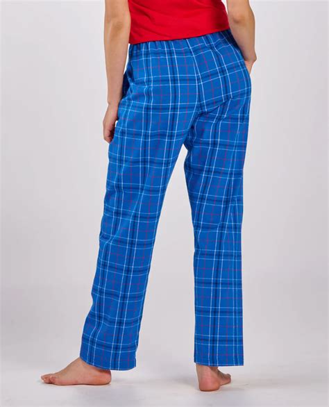 Boxercraft Womens Haley Royal Field Day Plaid Flannel Pajama Pant