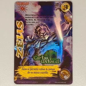 Zeus Mitos Y Leyendas Liber Dominus Cartas Mitos