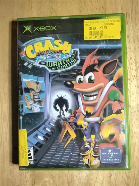 Crash Bandicoot Wrath Of Cortex Xbox