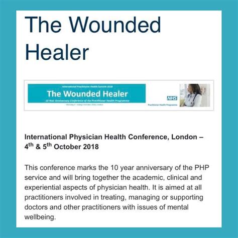 Start The Day With The Bmj The Wounded Healer Prof Henrietta Bowden