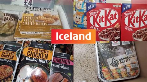 NEW IN ICELAND ICELAND FOOD SHOPPING ICELAND GROCERY HAUL SHOP