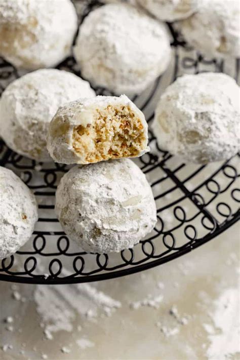 Snowball Cookies Brown Eyed Baker