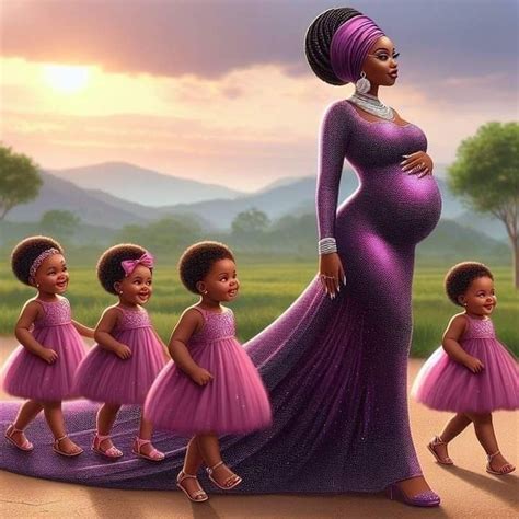 Pin By Tangela Gomillia On African Beauty In Black Baby Art