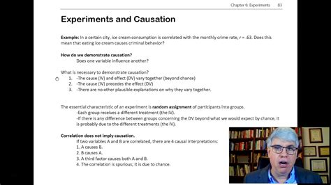 Experiments And Causation In Psychology Youtube