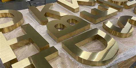 Brass Signs And Brass Letters Goodwin And Goodwin™ London Sign Makers