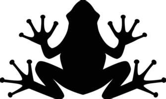 Silhouette Frog Free Clipart