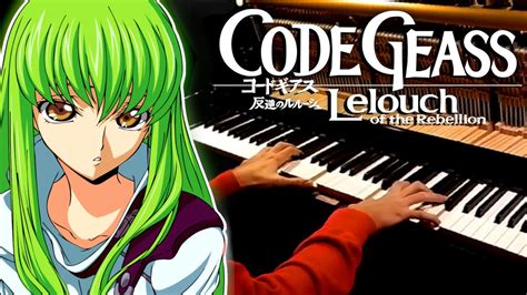 With You コードギアス 反逆のルルーシュ Code Geass Ost【piano Cover】1k Subs Special Youtube