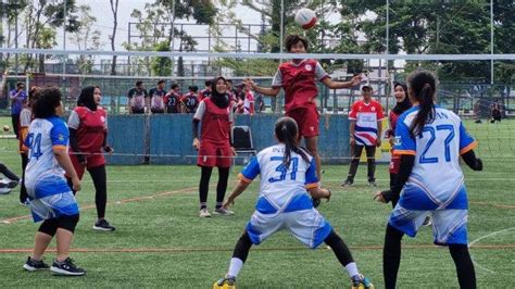 Parade Foto Pertandingan Bola Sundul Di Fornas Vii Tribunjabar Id