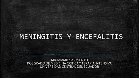 Meningitis Y Encefalitis Leonconcha Udocz