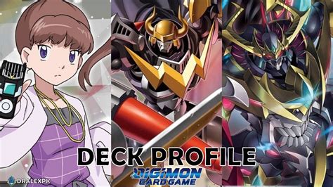 Digimon TCG DarkKnightmon E 07 Deck Profile EX4 Actualización