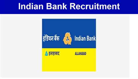 Indian Bank Jobs Notification Apply Online For Specialist