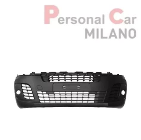 Pare Choc Pour Fiat Scudo Avec Feu Antibrouillard Avant Noir De