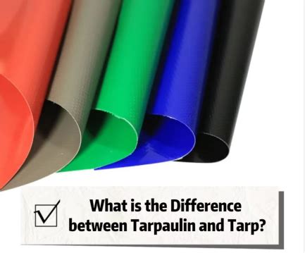 What Is The Difference Between Tarpaulin And Tarp Ioxfordfabric