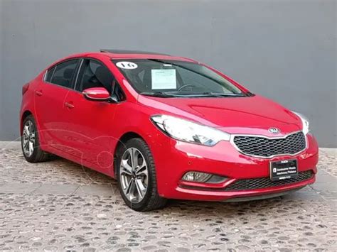 Kia Forte Sedan SX Aut Usado 2016 Color Rojo Precio 255 000