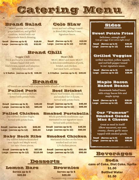 bbq food truck menu - Maritza Brinkley