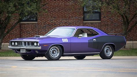 Hemi Cuda Purple