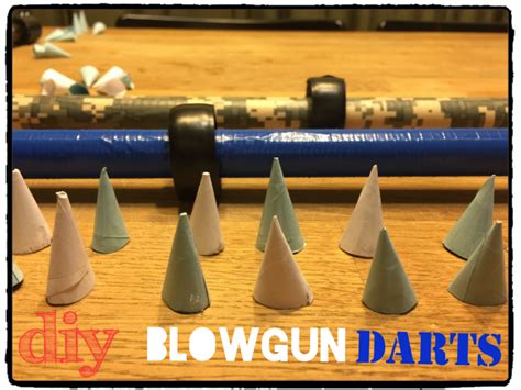 How To Make Paper Darts For Dart Blow Guns Woody Things Llc