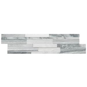 Msi Alaska Gray D Ledger Panel In X In Honed Marble Wall Tile