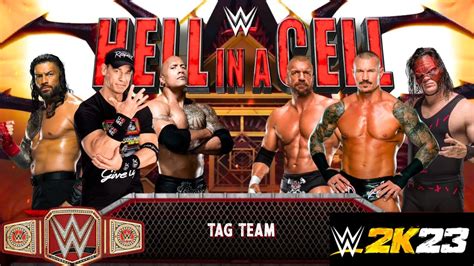 Man Tag Team Madness The Clash Of Titans Roman Rock Cena Vs