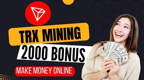 Trx Mining Site L Daily Income Tron L Tron Trx Earning Site L 2000 Trx