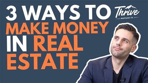 3 Ways To Make Money In Real Estate