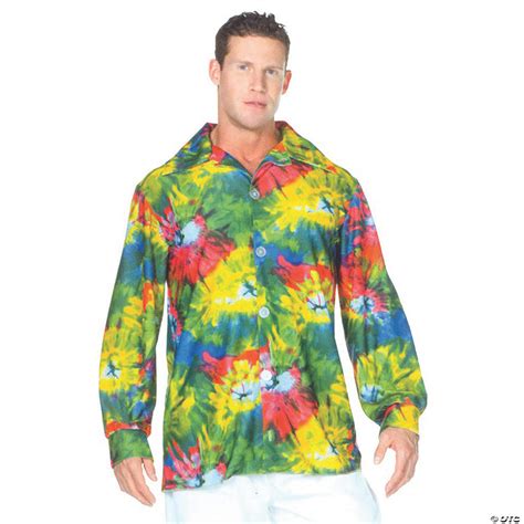 Mens 60s Tie Dye Shirt Costume Halloween Express