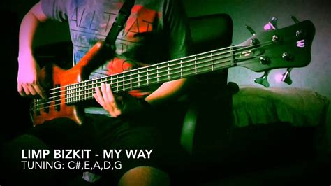 Limp Bizkit My Way Bass Cover Youtube