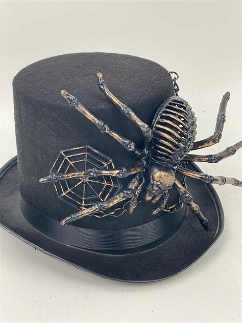 Halloween Spider Costume Spider Top Hat Spider Top Hat Whith Etsy