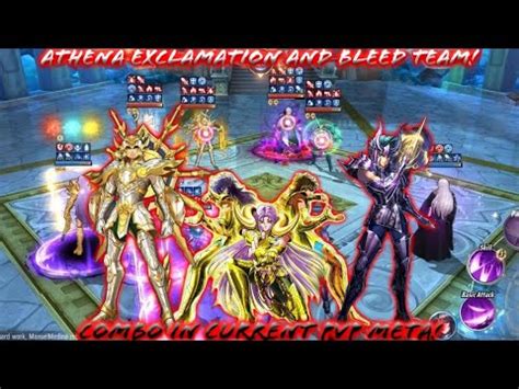 Saint Seiya Awakening Kotz Athena Exclamation With Bleed Team