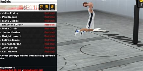 Sky-High Slams: Unveiling the Ultimate Dunk Styles in NBA 2K23