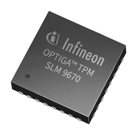 Slm Aq Fw Xtma Infineon Trusted Platform Module Vqfn Ep