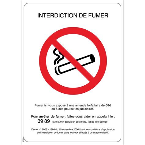 Panneau Interdiction De Fumer Et De Vapoter Picto Et Loi